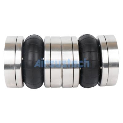 China 4.5×1 Air Spring Actuator Parker 9109400 Pneumatic Air Bellows for Anti-Vibration Table for sale