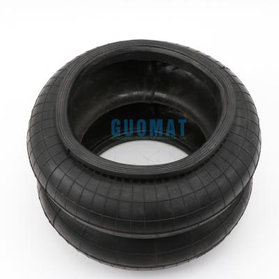 China 350255H-2 Flange Type Connection Convoluted Rubber Air Bellow for sale