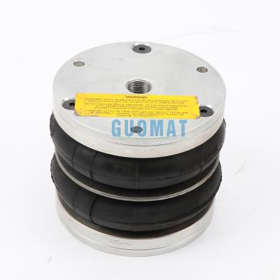 China 4.5X2 Dunlop Air Springs 0.8Mpa SP1457 Suspension Air Spring For Papermaking Machine for sale