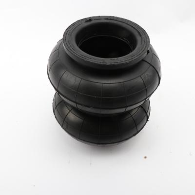 China Triple Convoluted Rubber Air Spring HF100/166-2 GUOMAT Shock Air Suspension for sale