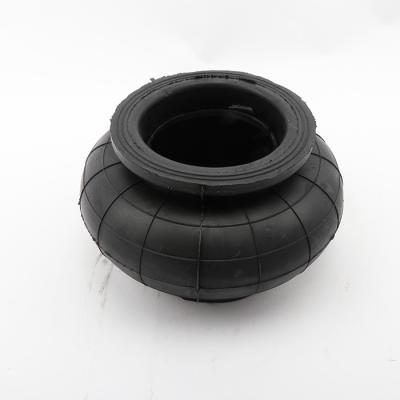 China Piston AIRSUSTECH Rubber Air Spring 160mm Rubber Bellow With Flange for sale