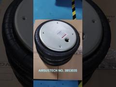 Luft-Suspendierung 3B14-374 Contitech FT 530-35 C1 3/4 NPT Goodyear pneumatische OS-Dreiergruppen-Windungs-Gummifeder