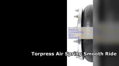 Torpress 21 BR 89457 Flanschverbindung Luftfeder doppelt verschlungen mit PCD 287 MM