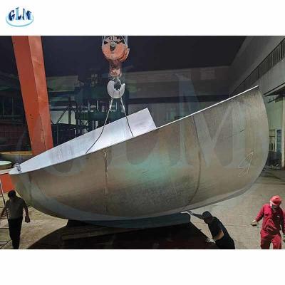 China Stainless Steel Top Dish Head Cover And Bottom Cover For Water Tank for sale