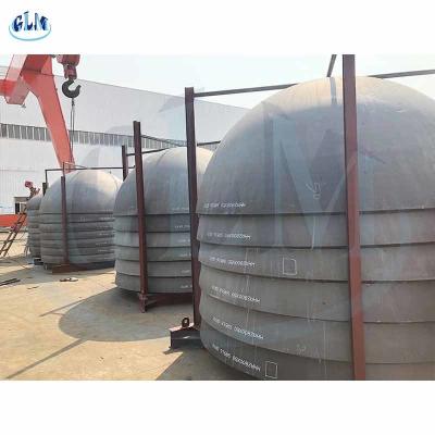 China 3200mm Diameter SA387 GR.11 Hemispherical Dished Head 45mm Thickness for sale