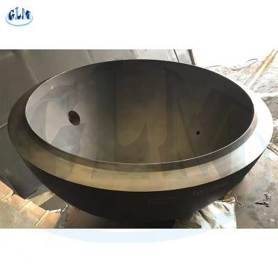 China 1190mm Dia Hemispherical Head A516gr70 135mm Thickness for sale