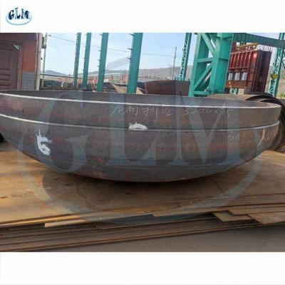 China Carbon Steel Dish Tank Head Formed Head 5200mm Diameter 25mm Thickness for sale