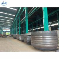 China 1950mm Diameter Pressure Vessel Dished Head With Hydrostatic Test Inspection for sale