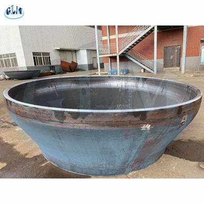 China Large Steel Plate Conical Tank Heads For Pressure Vessel for sale