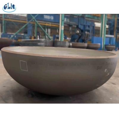 China ASME Polierte hemisphärische Tellerköpfe, Tankboden für eine optimale Druckbehälterfunktion for sale