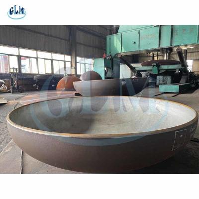 China 200mm 300mm Lpg Tank Flat Dished Head Metal Gas Tank Cap Stainless Steel for sale