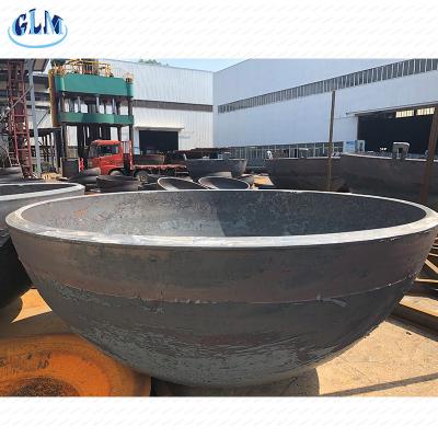 China Steel Hemispherical Dish Ends For Pressure Vessel for sale