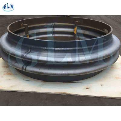 China 300x3mm Duplex Dish Ends For Pressure Vessel Joggled Elliptical Head for sale