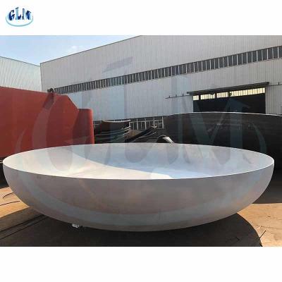 China SS316L ASME 89mm Elliptical Dish Head Pressure Vessel Dome Ends GB for sale