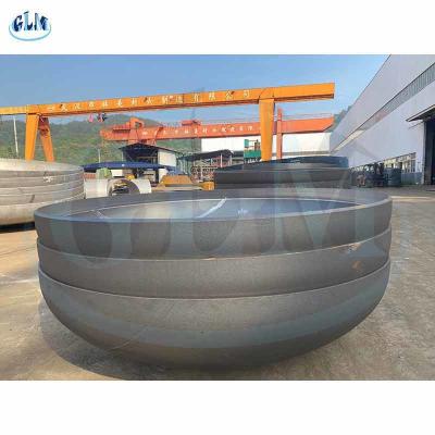 China Cold Formed 10mm 89mm PED Semi Elliptical Head Dimensions Asme Ellipsoidal for sale
