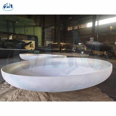 China 89mm GB PED Stainless Steel Dish Head Pressure Vessel Dished Ends Caps for sale