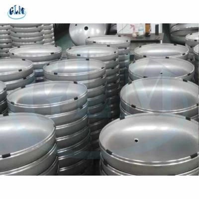 China SS304 ASME 5000MM 40in Metal Tank End Caps Elliptical Dish End For Pipe Fitting for sale