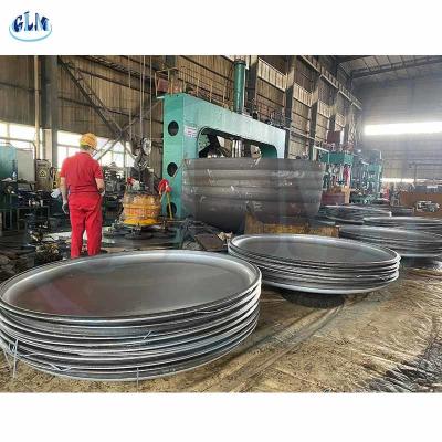 China PED GB Elliptical Dished Head Pressure Vessel Ends Tank Cover ISO45001 for sale