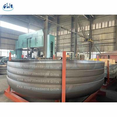 China Asme 1000cm 2 To 1 Elliptical Head Stainless Steel Dished Ends Hot Formed for sale