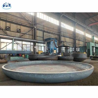 China 500mm 10mm Stainless Steel Carbon Steel Dished Heads Ends For Storage Tank Bottom for sale