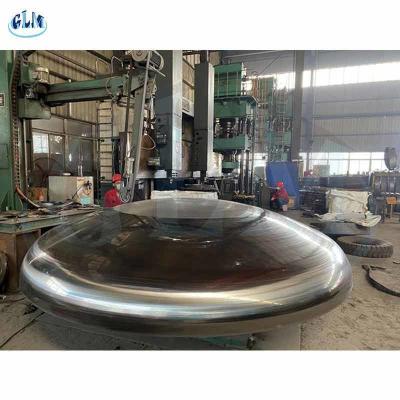 China GB ASME Stainless Steel Dished Ends Commercial Intertech Tank Heads Ellipsoidal 300mm for sale