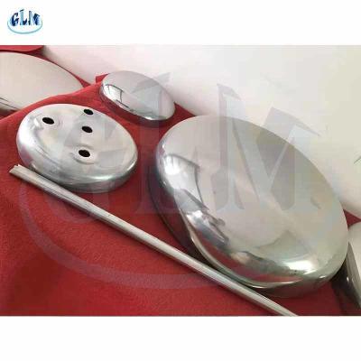 China 304L 316L ASME Elliptical Stainless Steel Dish Head Dimensions Elliptical Dished for sale