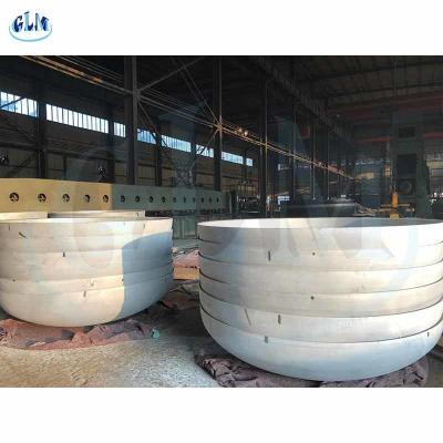 China Semi Ellipsoidal Heads Duplex Carbon Steel End Caps for sale