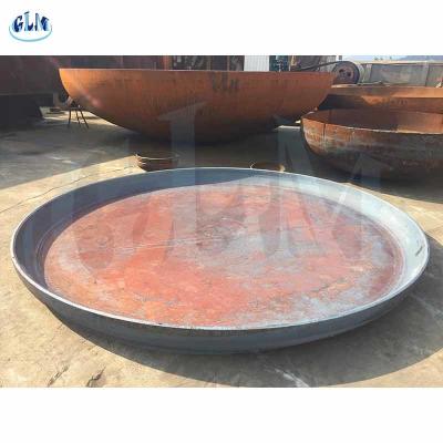 China Extremidades do prato de ASME 89mm para tampões de extremidade de aço inoxidável da embarcação de pressão à venda
