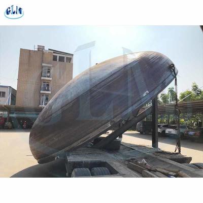 중국 탱크 asme 코드 ISO45001을 위한 Q235 5 밀리미터 탄소강 접시형 헤드들 판매용