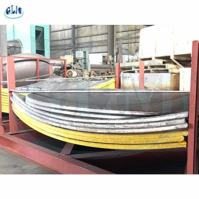 China 4000mm LNG LPG Tank Spherical Heads Hot Forming ASME Torispherical Dish End for sale