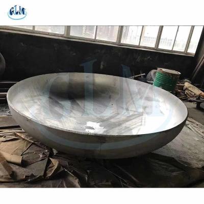 中国 Q345B ASMEは半球形の頭部の89mm皿に盛られたヘッド タンク楕円のドームをタンクに入れ 販売のため