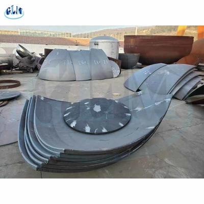 China U Part Stamp Asme Elliptical Head Asme Flanged And Dished Head Dimensions 200mm for sale