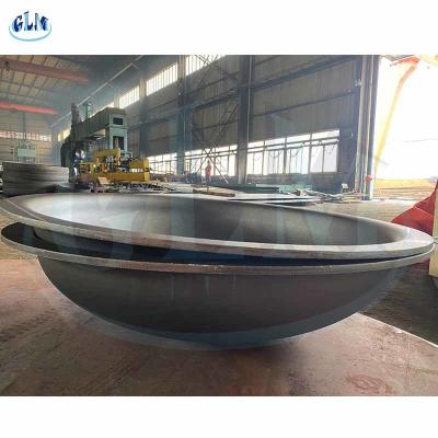 China Aluminum Ellipsoidal Dish End Pressure Vessel End Cap 10000mm For Storage Tank for sale