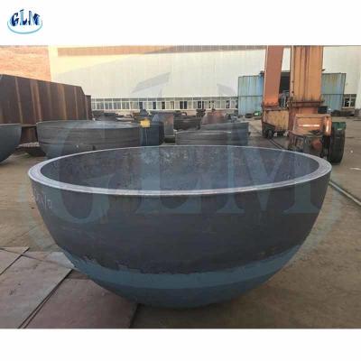 中国 800mm 900mm 1000mmの鋳鉄の圧力容器のドームは球形の皿に盛られた頭部を終える 販売のため