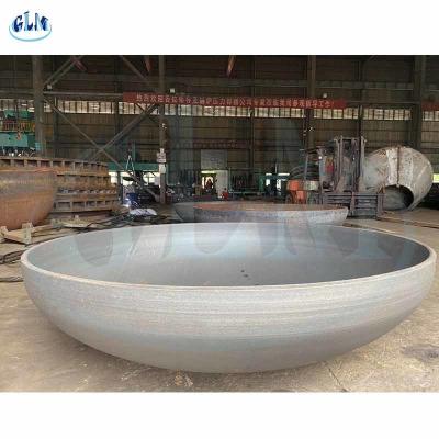 China o aço carbono de 304H Q345R tornou côncava a embarcação de pressão elíptica 1000MM das cabeças à venda