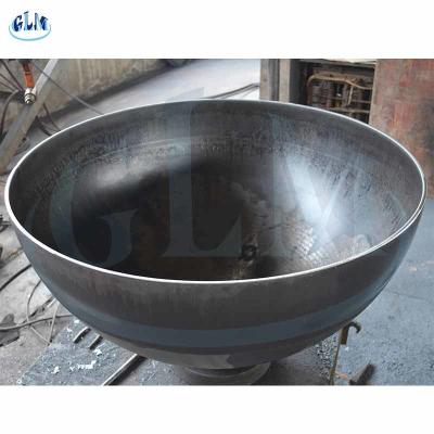 中国 ASME VIIIの圧力容器のドームはタンク継ぎ目が無い管のためのQ235鋼鉄皿に盛られた頭部を終える 販売のため