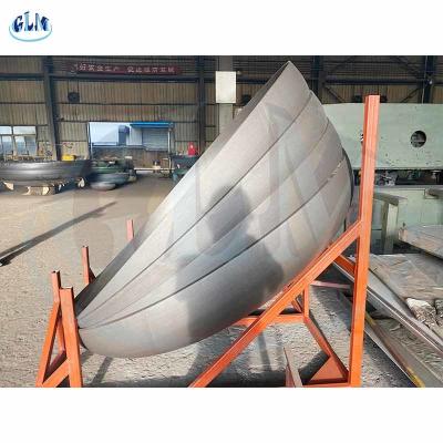 China 89mm Cold Forming SS304 Semi Elliptical Head Dimensions ASME for sale