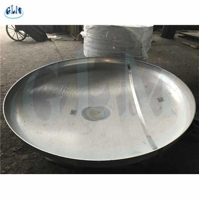 China SA516 Gr60 89mm Flat Dished Heads GB Stainless Steel Dished Tank for sale