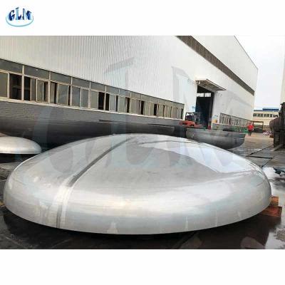 China Carbon Steel Dish Tank Head For Dyeing And Drying Yarns for sale
