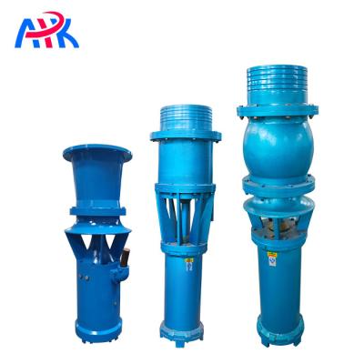 China Industrial 3000m3/H 4m 6m 10m Head Drain Water Submersible Axial Flow Pump for sale