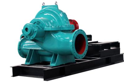 China Electric / Diesel Engine Double Suction Split Case Pump Horizonal Installation for sale
