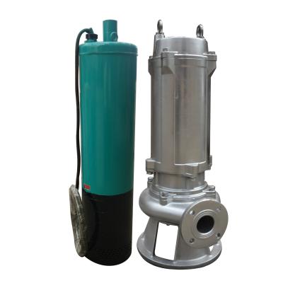 China Rain Dirty Water Submersible Sewage Pump 7.5kw 10hp Copper Wire Motor for sale
