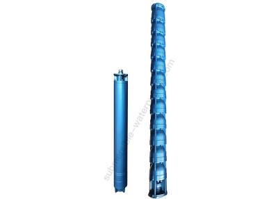 China 11 Stages Deep Well Submersible Pump 8 Inch 63m3/H 154m Cast Iron Material for sale