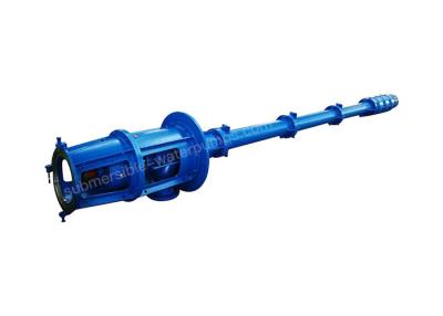 China Electric Vertical Water Pump For Deep Well Multistage Structure Blue Color for sale