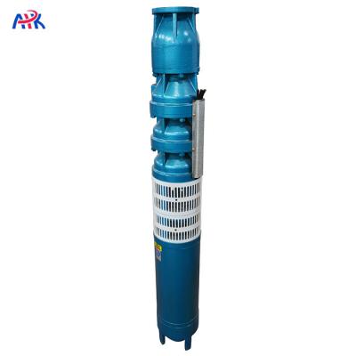 Chine Haute pompe submersible 55kw de puits profond de décharge 85 puissances en chevaux 100 puissances en chevaux de 200m3/H 300m3/H de type de centrifugeur à vendre