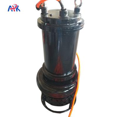 China 40m3/H 15m Slurry Sludge Submersible Pump Vertical Sewage Water For Cows for sale