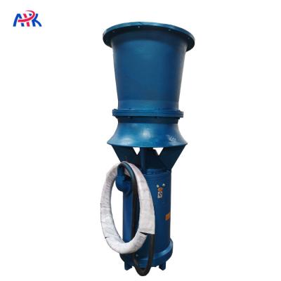 China 1000 Cubic Meter 3m Head Vertical Water Submersible Axial Pump for sale