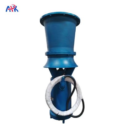 China River Water Irrigation 3000m3/H 5.4m Head Submersible Axial Pump for sale