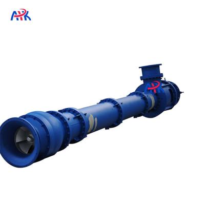 China Vertical Long Shaft Propeller Submersible Turbine Dewatering Pump for sale