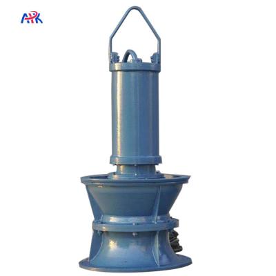 China Large Capacity Flood Water Submersible Propeller Axial Flow Pump Station 7200m3/Hr for sale